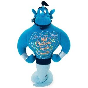 Disney Wisdom Collection The Genie Aladdin Limited Plush Toy with Embroidery